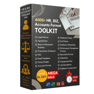 4000+ HR, BIZ, ACCOUNTS FORMAT TOOLKIT